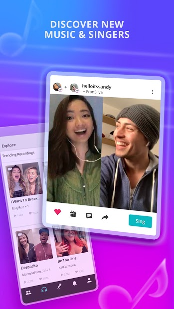 Screenshots Smule - Ứng dụng Hát trên mạng xã hội: Nơi kết nối thế giới bằng âm nhạc