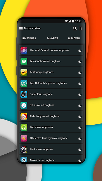Screenshots Tải nhạc chuông Tik Tok hàng đầu - Cài nhạc chuông Tik Tok miễn phí