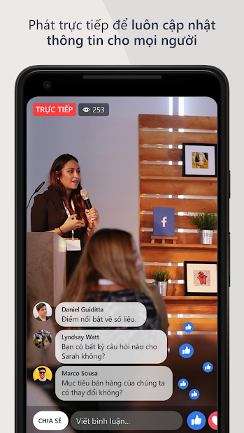 Screenshots Workplace Chat by Facebook- Ứng dụng Trò chuyện nơi công sở
