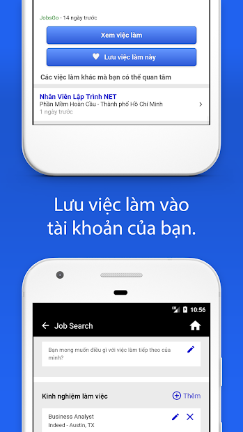 Screenshots Việc làm Indeed - Tìm kiếm việc làm nhanh chóng, thuận tiện