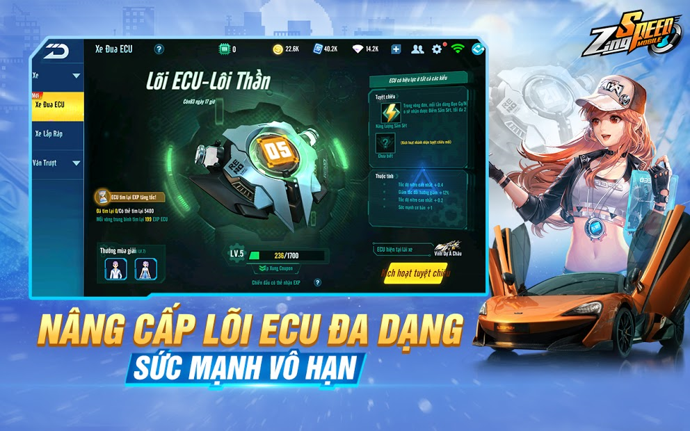 Game dua xe 2025 zing speed online