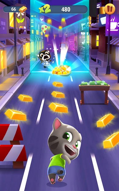 Screenshots Talking Tom Gold Run - Truy đuổi gấu mèo