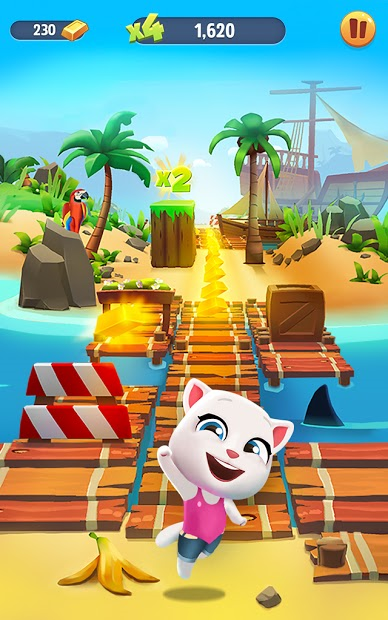 Screenshots Talking Tom Gold Run - Truy đuổi gấu mèo