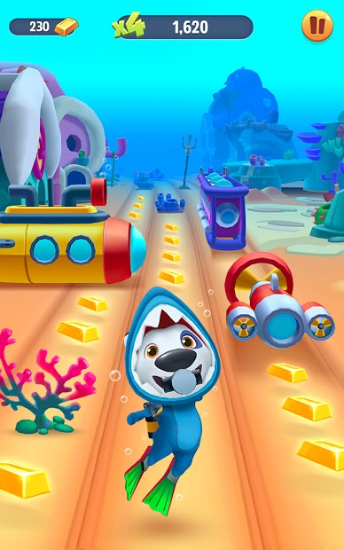 Tải Game Talking Tom Gold Run - Truy Đuổi Gấu Mèo | Hướng Dẫn Cách Chơi