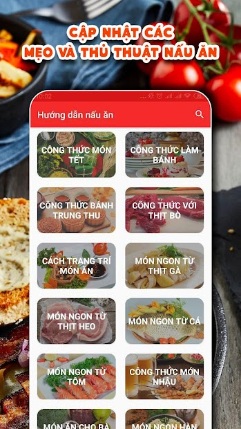 Screenshots Thực đơn hàng ngày - 365 món ăn ngon hàng ngày