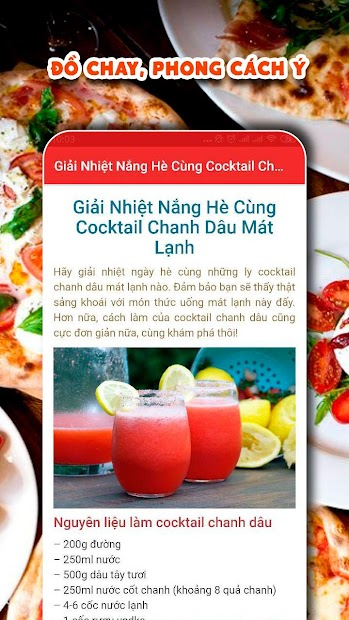 Screenshots Thực đơn hàng ngày - 365 món ăn ngon hàng ngày