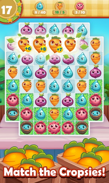 Screenshots Farm Heroes Saga - Nông trại kết hợp vui nhộn