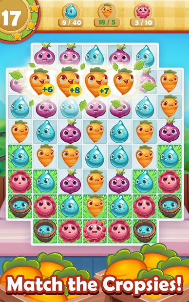 Screenshots Farm Heroes Saga - Nông trại kết hợp vui nhộn