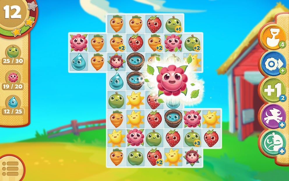 Screenshots Farm Heroes Saga - Nông trại kết hợp vui nhộn