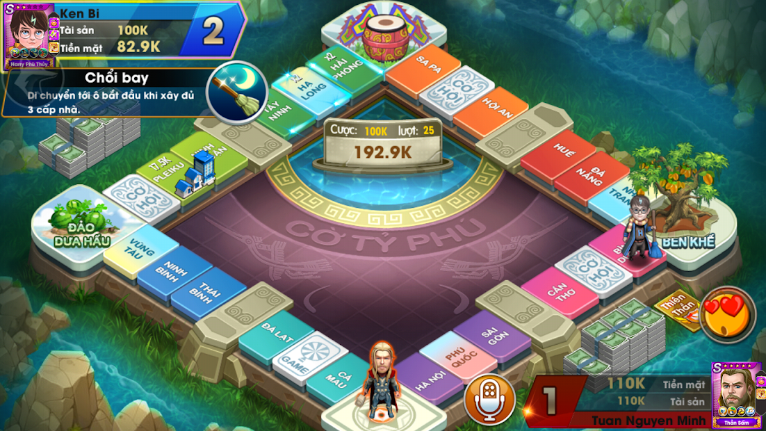 Screenshots ZingPlay - game chơi Cờ Tỷ Phú huyền thoại