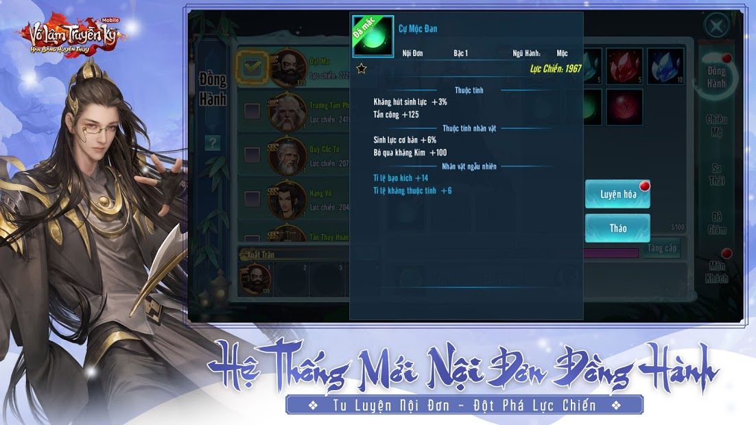 Screenshots Võ Lâm Truyền Kỳ Mobile - Game nhập vai kiếm hiệp