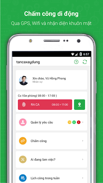 Screenshots Tanca.io - Chấm công & Tính lương, Quản lý Nhân sự