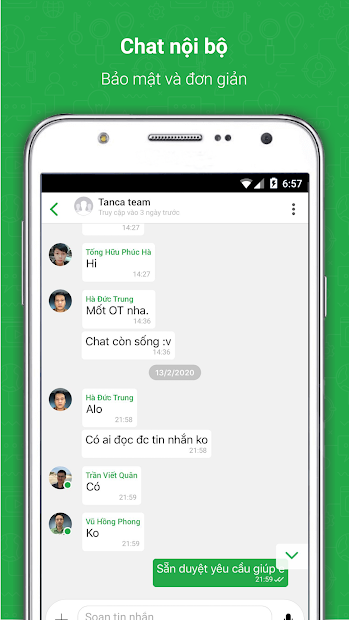 Screenshots Tanca.io - Chấm công & Tính lương, Quản lý Nhân sự