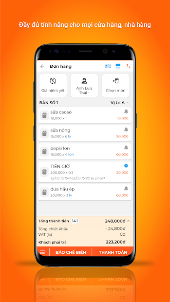 Screenshots POS365.VN: Quản lý kinh doanh một cách dễ dàng