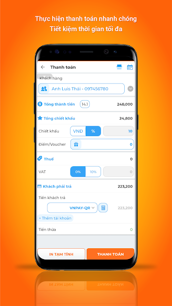 Screenshots POS365.VN: Quản lý kinh doanh một cách dễ dàng
