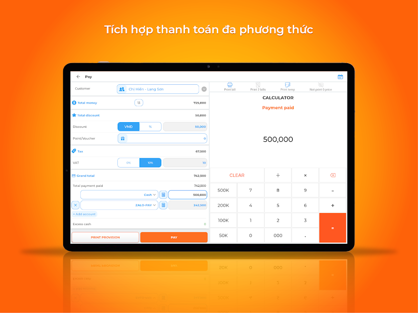 Screenshots POS365.VN: Quản lý kinh doanh một cách dễ dàng