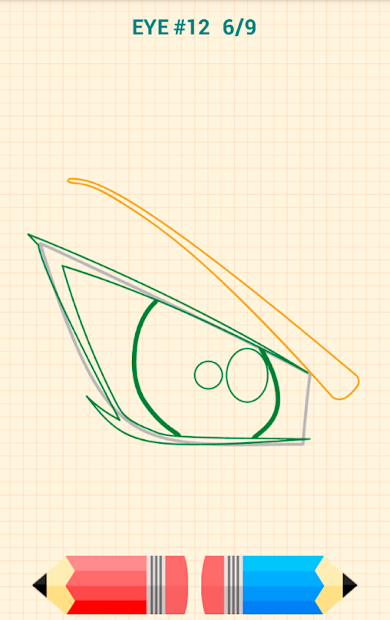 Screenshots How to Draw Anime Eyes: Hướng dẫn từng bước vẽ mắt hoạt hình