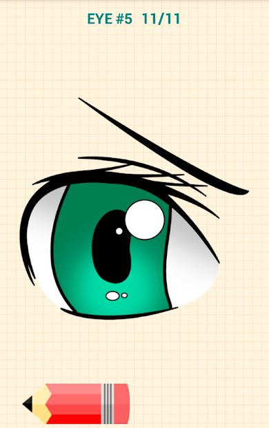 Screenshots How to Draw Anime Eyes: Hướng dẫn từng bước vẽ mắt hoạt hình