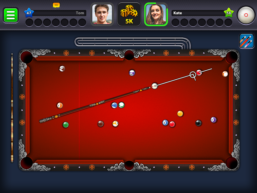 Screenshots 8 Ball Pool: Trò chơi Bida đỉnh cao - nơi thể hiện kỹ năng của bạn