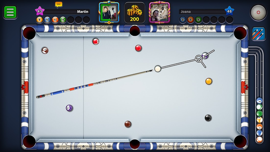 Screenshots 8 Ball Pool: Trò chơi Bida đỉnh cao - nơi thể hiện kỹ năng của bạn