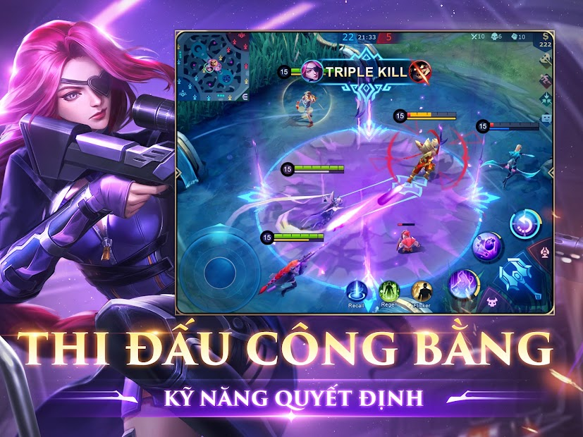 Chụp màn hình Mobile Legends: Bang Bang VNG - Đỉnh cao MOBA trên di động