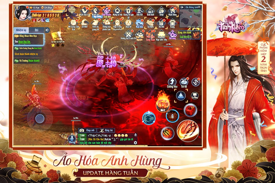 Screenshots Tình Kiếm 3D - Kiếm hiệp nhập vai cực hay