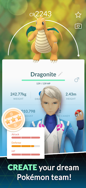 Screenshots Pokémon GO - Thu Phục Pokemon ngoài đời thực