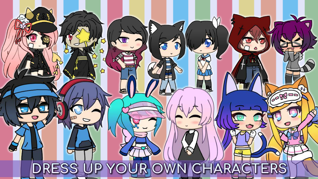 Tô màu Gacha Life 8  Trang Tô Màu Cho Bé