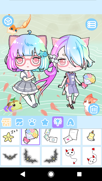 Ứng dụng Cute Avatar Maker - Tạo ảnh hoạt hình chibi dễ thương ...