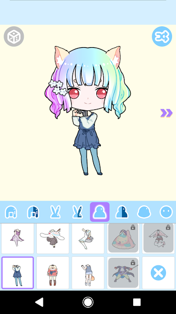 Ứng dụng Cute Avatar Maker - Tạo ảnh hoạt hình chibi dễ thương ...