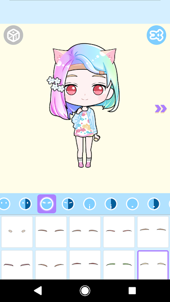 Với ứng dụng avatar maker, bạn có thể tạo ra chính bản thân mình dưới hình ảnh chibi dễ thương. Ứng dụng đơn giản và dễ sử dụng, với nhiều lựa chọn về khuôn mặt, trang phục, phụ kiện sẽ giúp bạn tạo nên hình ảnh chibi vô cùng đáng yêu.