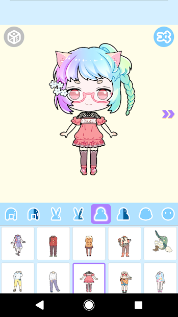 Ứng dụng Cute Avatar Maker - Tạo ảnh hoạt hình chibi dễ thương ...