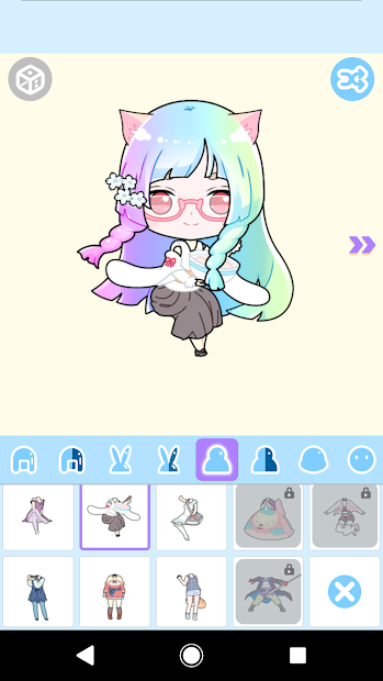 Ứng dụng Cute Avatar Maker - Tạo ảnh hoạt hình chibi dễ thương ...