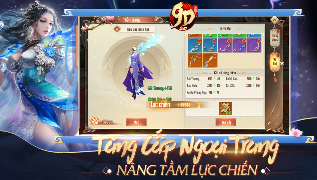 Screenshots Cửu Dương Truyền Kỳ - Game kiếm hiệp chính tông