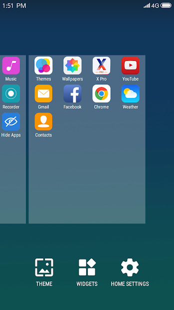 Screenshots X Launcher: With OS12 Style Theme & Control Center