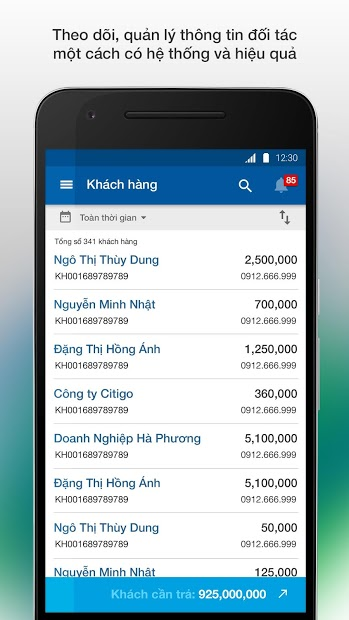Screenshots KiotViet Quản lý