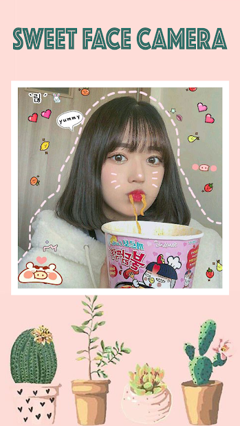 Screenshots Sweet face camera - live filter selfie photo edit- chỉnh sửa ảnh chuyên nghiệp