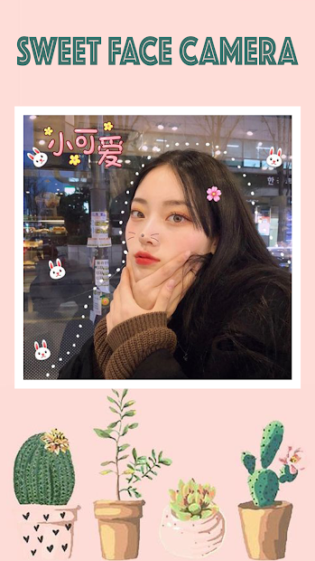 Screenshots Sweet face camera - live filter selfie photo edit- chỉnh sửa ảnh chuyên nghiệp
