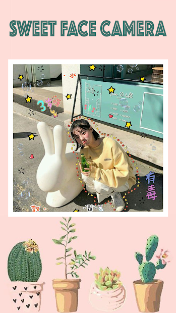 Screenshots Sweet face camera - live filter selfie photo edit- chỉnh sửa ảnh chuyên nghiệp