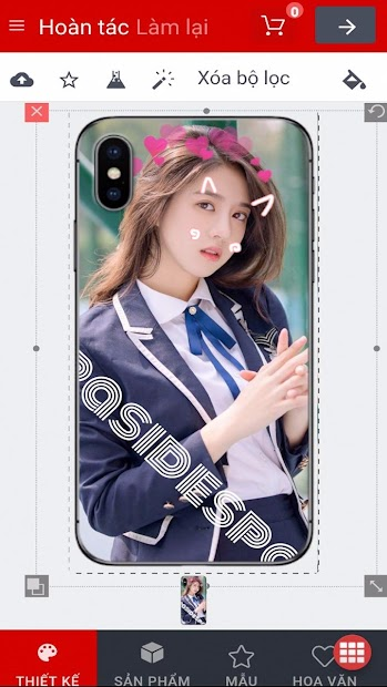 Screenshots OPLUNGVN: Tự do sáng tạo ốp lưng cho điện thoại của bạn