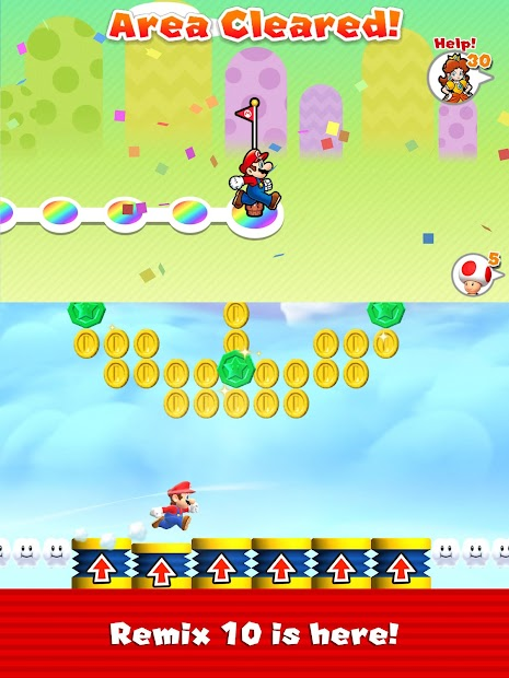 Ảnh chụp màn hình Super Mario Run – Trò chơi Mario chính
