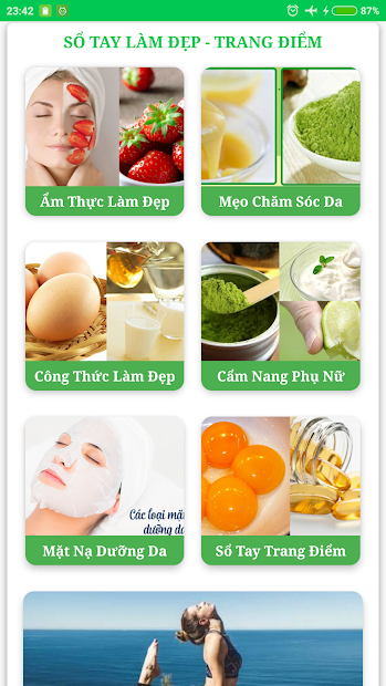 Screenshots Sổ Tay Trang Điểm Làm Đẹp - Chăm Sóc Da - Ứng dụng làm đẹp