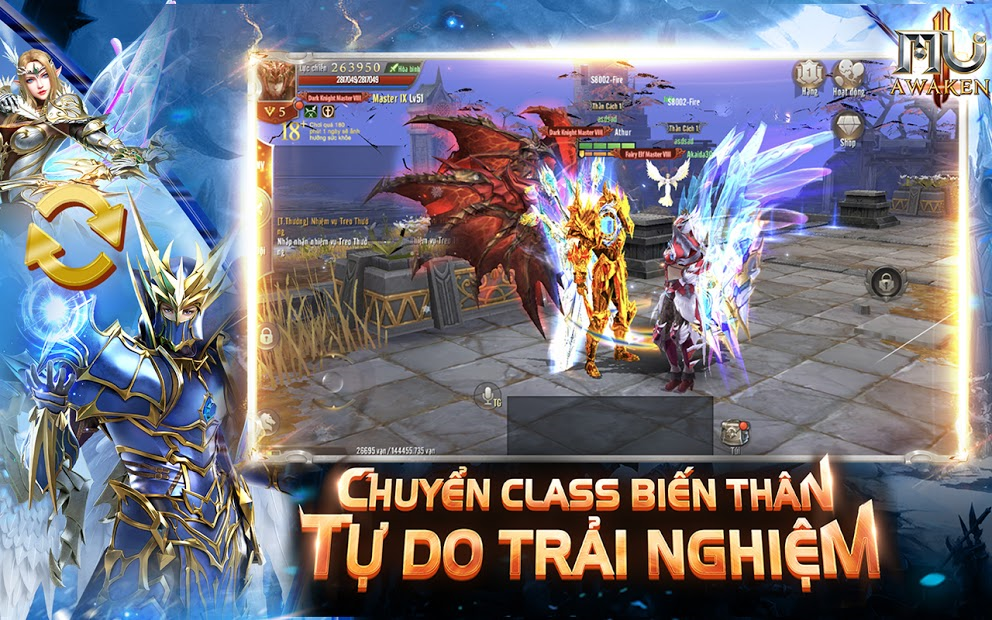 Screenshots MU Awaken - VNG  Đột phá dòng MU mobile