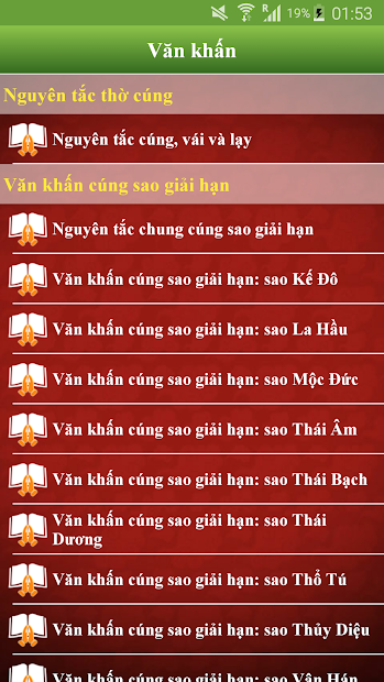 Screenshots Lịch Vạn Niên 2020 - Xem lịch âm, tử vi nhanh chóng
