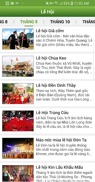 Screenshots Lịch Vạn Niên 2020 - Xem lịch âm, tử vi nhanh chóng