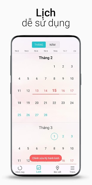 Screenshots Flo - Lịch kinh nguyệt: Theo dõi chu kỳ kinh nguyệt chính xác cho bạn