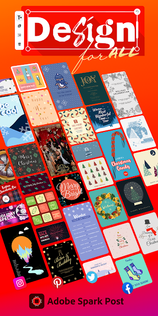 Screenshots Adobe Spark Post: Thiết kế đồ họa và tạo mẫu câu chuyện