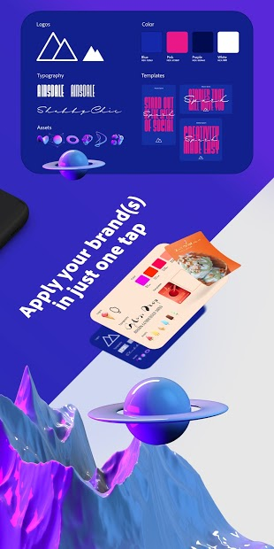 Screenshots Adobe Spark Post: Thiết kế đồ họa và tạo mẫu câu chuyện