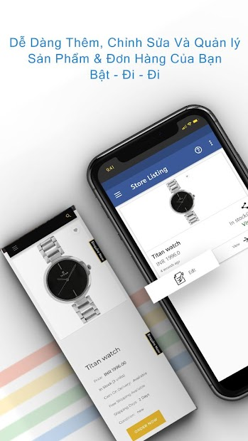 Screenshots Trình tạo trang web tức thì Websites.co.in - Tạo trang Web cho riêng bạn