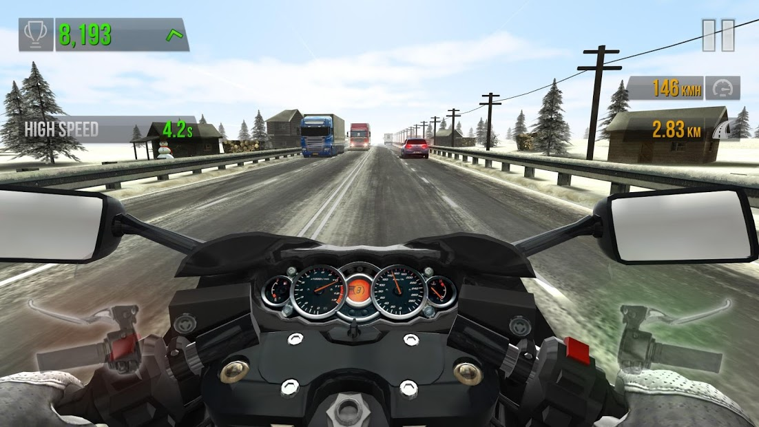 Screenshots Traffic Rider - Con đường vô tận
